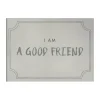 Posters<Kunskapstavlan® Affiche diplôme Good friend 21x30 cm, Dusty mint