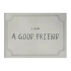Posters<Kunskapstavlan® Affiche diplôme Good friend 21x30 cm, Dusty mint