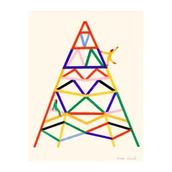 Posters<Paper Collective Affiche Escalader, 50x70 cm