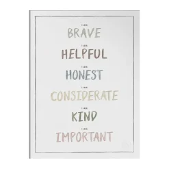 Posters<Kunskapstavlan® Affiche I am 30x40 cm, Dusty pastel