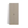 Vitrines & Présentoirs<Asplund Armoire haute Snö F, Dark sand, base en chêne, dj.30 cm