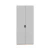 Vitrines & Présentoirs<Asplund Armoire haute Snö F, Light grey, base en bouleau, dj.42 cm