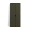 Vitrines & Présentoirs<Asplund Armoire haute Snö F, Taupe, base en chêne, dj.30 cm