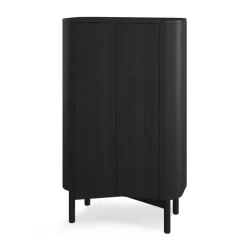 Vitrines & Présentoirs<Northern Armoire Loud tall 143 cm, Black painted oak