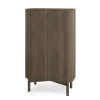 Vitrines & Présentoirs<Northern Armoire Loud tall 143 cm, Smoked oak