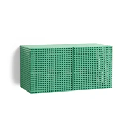 Vitrines & Présentoirs<HAY Armoire murale Perforated Cabinet small, Soft jade