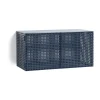 Vitrines & Présentoirs<HAY Armoire murale Perforated Cabinet small, Steel blue