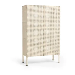 Vitrines & Présentoirs<HAY Armoire Perforated Cabinet large, Eggshell
