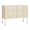 Vitrines & Présentoirs<HAY Armoire Perforated Cabinet small, Eggshell