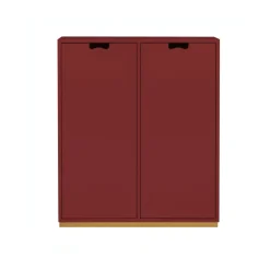 Vitrines & Présentoirs<Asplund Armoire Snö E, Brown red, profondeur : 42 cm