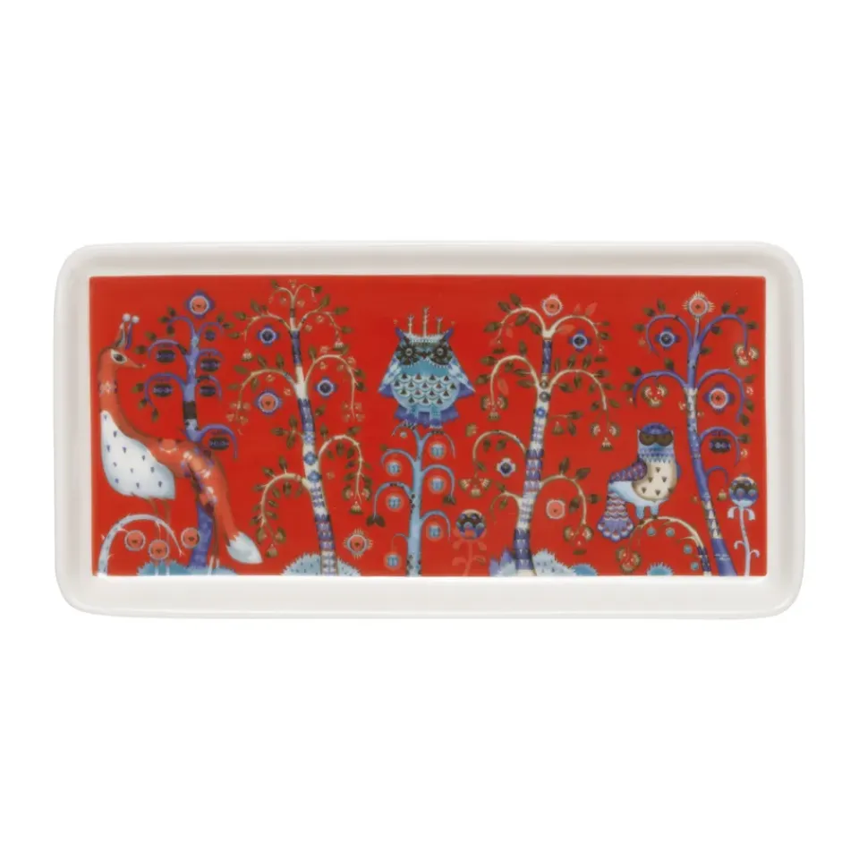 Accessoires Décoratifs|Décorations De Noël<Iittala Assiette Taika 12x24 cm, Rouge