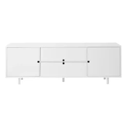 Meubles Tv & Media|Commodes & Buffets<1898 Banc multimédia Square, Blanc