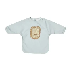 Accessoires Pour Chambre D'Enfants|Accessoires Pour Chambre D'Enfants<OYOY Bavoir à manches Lobo Lion, Ice blue