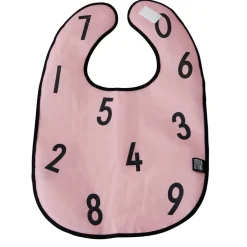 Accessoires Pour Chambre D'Enfants|Accessoires Pour Chambre D'Enfants<Design Letters Bavoir chiffres, Rose