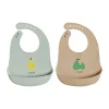 Accessoires Pour Chambre D'Enfants|Accessoires Pour Chambre D'Enfants<OYOY Bavoir Yummy lot de 2, Minty-camel