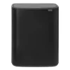 Corbeilles À Papier & Poubelles<Brabantia Bo Touch Bin 60 L, Noir mat