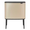 Poubelles À Pédale<Brabantia Bo Touch Bin 11+23 litres, Metallic Gold