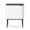 Poubelles À Pédale<Brabantia Bo Touch Bin 3 x 11 L, Blanc