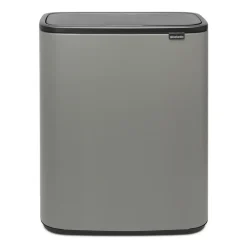 Corbeilles À Papier & Poubelles<Brabantia Bo Touch Bin 2x30 L, Mineral concrete grey