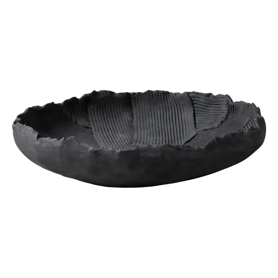 Bols Décoratifs<Mette Ditmer Bol Art piece patch Ø35 cm, Black