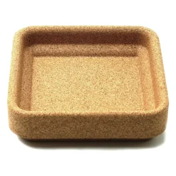 Bougeoirs<Born In Sweden bol en liège pour les quatre chandeliers 16x16 cm, Marron