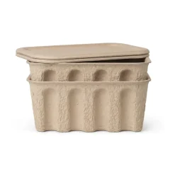 Rangements Pour Les Chambres D'Enfants|Paniers De Rangement<Ferm Living Boîte de rangement en papier Ferm Petit Lot de 2, Marron