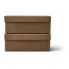 Boites & Bocaux<Form & Refine Boîte de rangement Ordinary 2 pièces, Marron