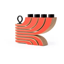 Bougeoirs<Design House Stockholm Bougeoir à 4 branches Nordic Light, Rouge