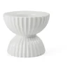 Bougeoirs<Lyngby Porcelæn Bougeoir Ø11,5 cm Lyngby Tura, Blanc