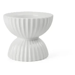 Bougeoirs<Lyngby Porcelæn Bougeoir Ø11,5 cm Lyngby Tura, Blanc