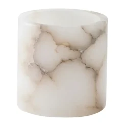 Photophores<Tell Me More Bougeoir Alabaster, Blanc-beige, S 10 cm