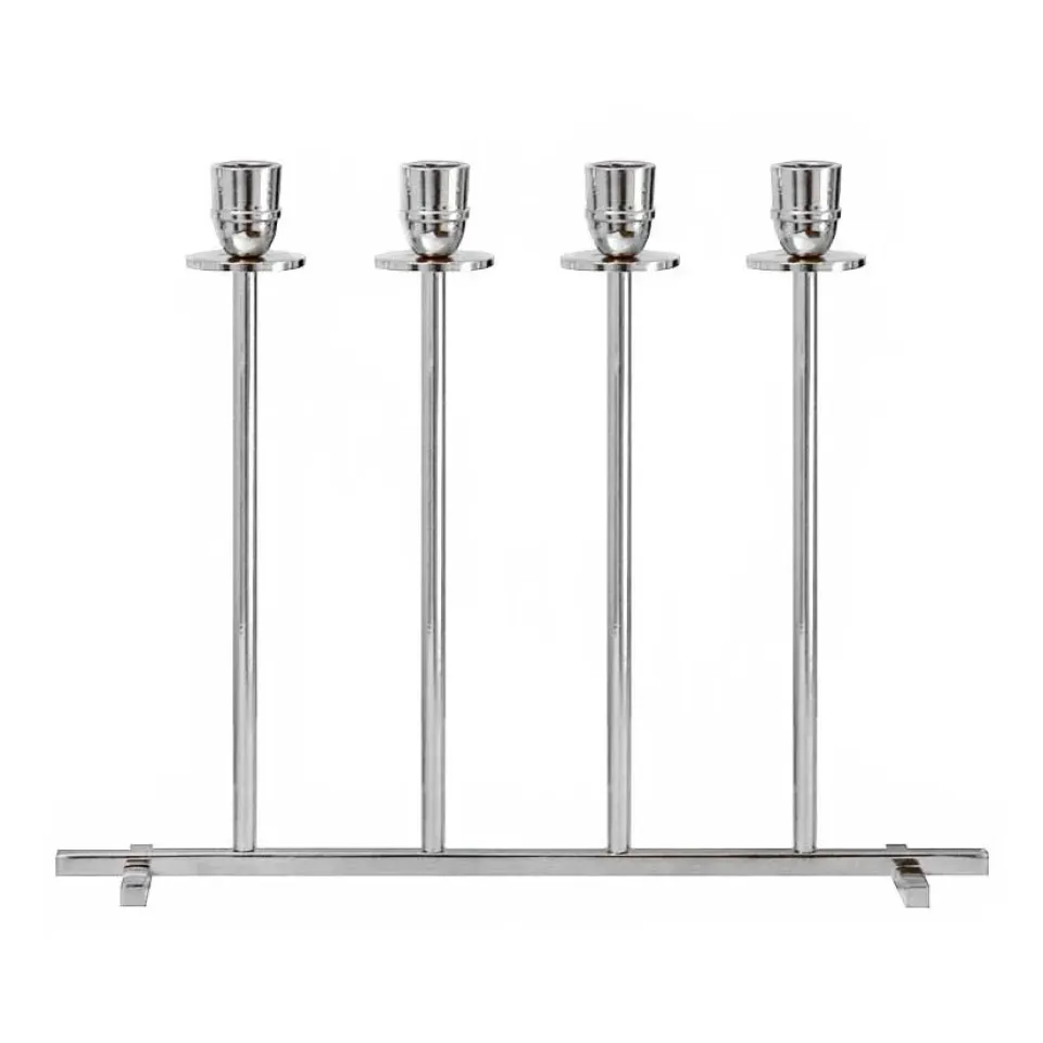 Bougeoirs De L'Avent & Bougies<Hilke Collection Bougeoir Alto, Laiton nickelé