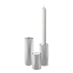 Bougeoirs<Georg Jensen Bougeoir Bernadotte 3 Pièces, Acier inoxydable