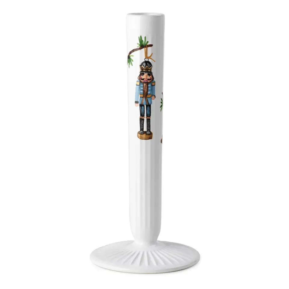 Bougeoirs<Kähler Bougeoir blanc Hammershøi Christmas, 20 cm