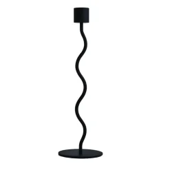 Bougeoirs<Cooee Design Bougeoir Curved 26 cm, Noir