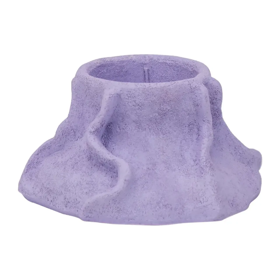 Bougeoirs<Mette Ditmer Bougeoir en lave Art Piece Ø 12,5 cm, Lilas clair