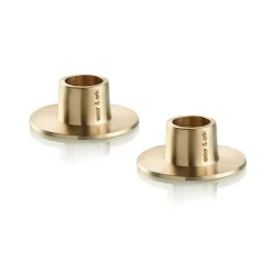 Bougeoirs<Ester & erik Bougeoir mat Lot de 2, Or