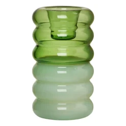 Bougeoirs<Design Letters Bougeoir Hoop Ø3,5x9 cm, Green-milky green