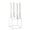 Bougeoirs|Bougeoirs De L'Avent & Bougies<Audo Copenhagen Bougeoir Kubus 4, Blanc