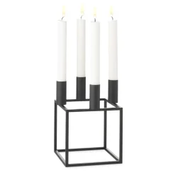 Bougeoirs|Bougeoirs De L'Avent & Bougies<Audo Copenhagen Bougeoir Kubus 4, Noir