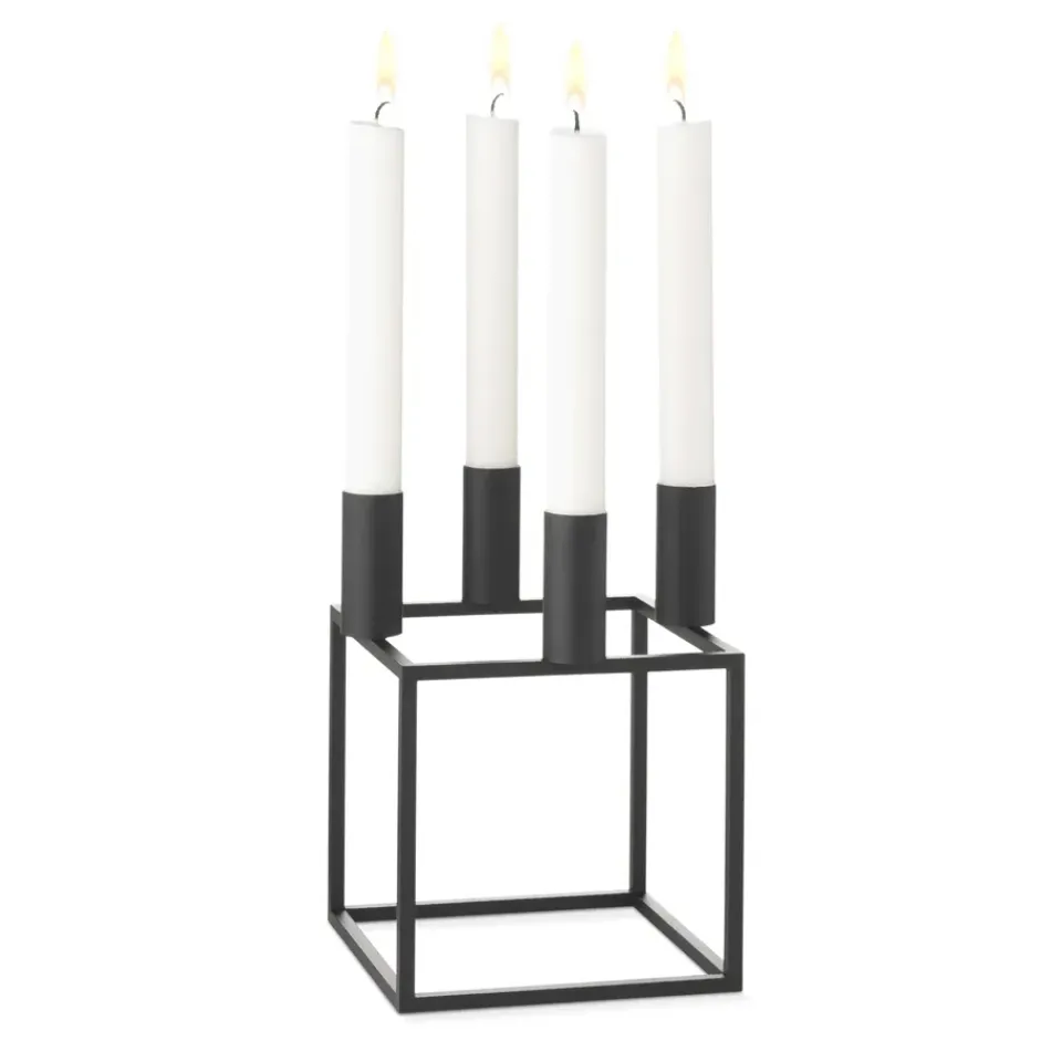Bougeoirs|Bougeoirs De L'Avent & Bougies<Audo Copenhagen Bougeoir Kubus 4, Noir