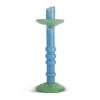 Photophores<Byon Bougeoir Lara L 32 cm, Bleu clair-vert menthe