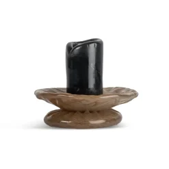 Bougeoirs<Byon Bougeoir Lara XS 9 cm, Noir-beige