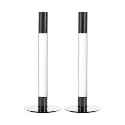 Bougeoirs<Orrefors Bougeoir Lumiere 26,5 cm Lot de 2, Transparent