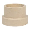 Bougeoirs<Mette Ditmer Bougeoir Marble pour bougies en bloc 6,5 cm, Sand