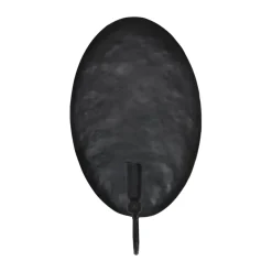 Bougeoirs<Tell Me More Bougeoir mural Boule avec plaque arrière, Noir