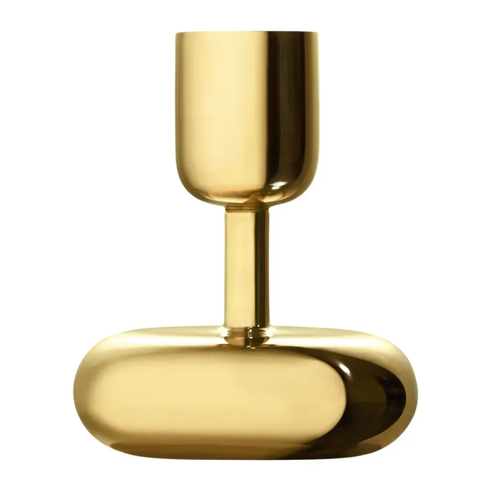 Bougeoirs<Iittala Bougeoir Nappula grès, petit 10,7 cm