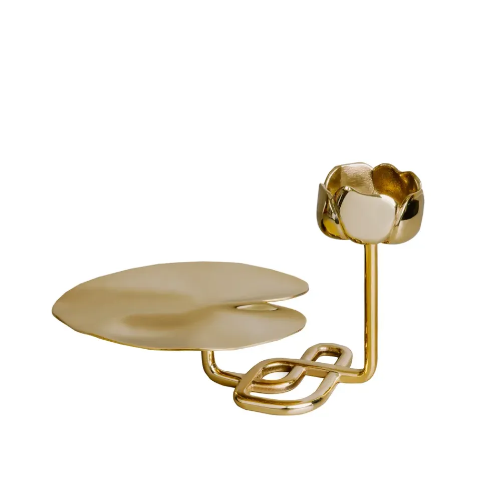 Bougeoirs<Hilke Collection Bougeoir Ninfea No.2, Laiton