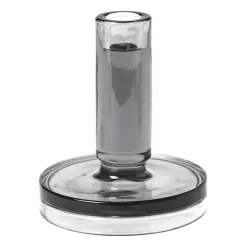 Bougeoirs<Broste Copenhagen Bougeoir Petra smoked pearl dark grey, 14 cm