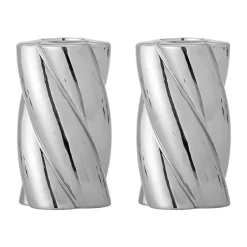 Photophores<Bloomingville Bougeoir Silvia Ø7 cm, lot de 2, Argent